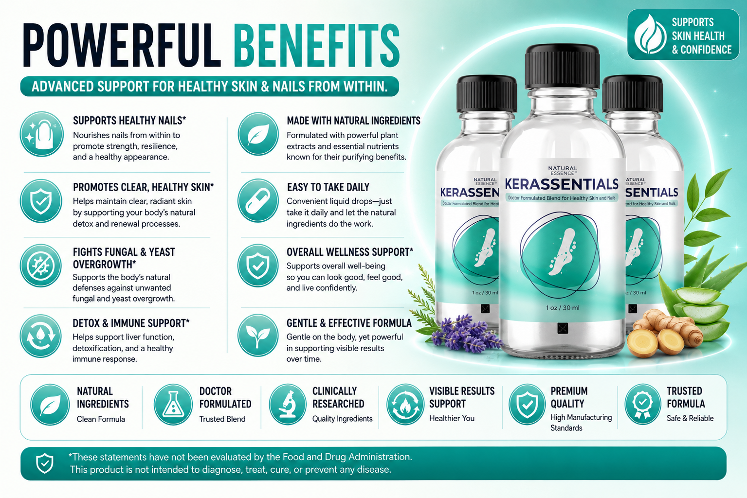 Kerassentials benefits